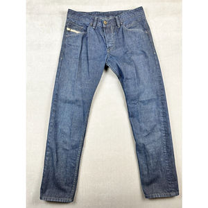 DIESEL Belther Mens Jeans SIZE 33X31 Blue Regular Slim Tapered Wash 0088Z